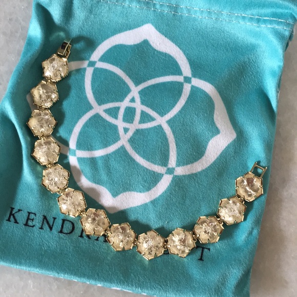 Kendra Scott Jewelry - Kendra Scott Clear Crackle Grace Bracelet